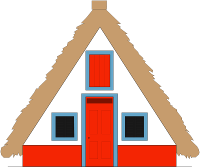 Maison traditionnelle à Madère, Santana