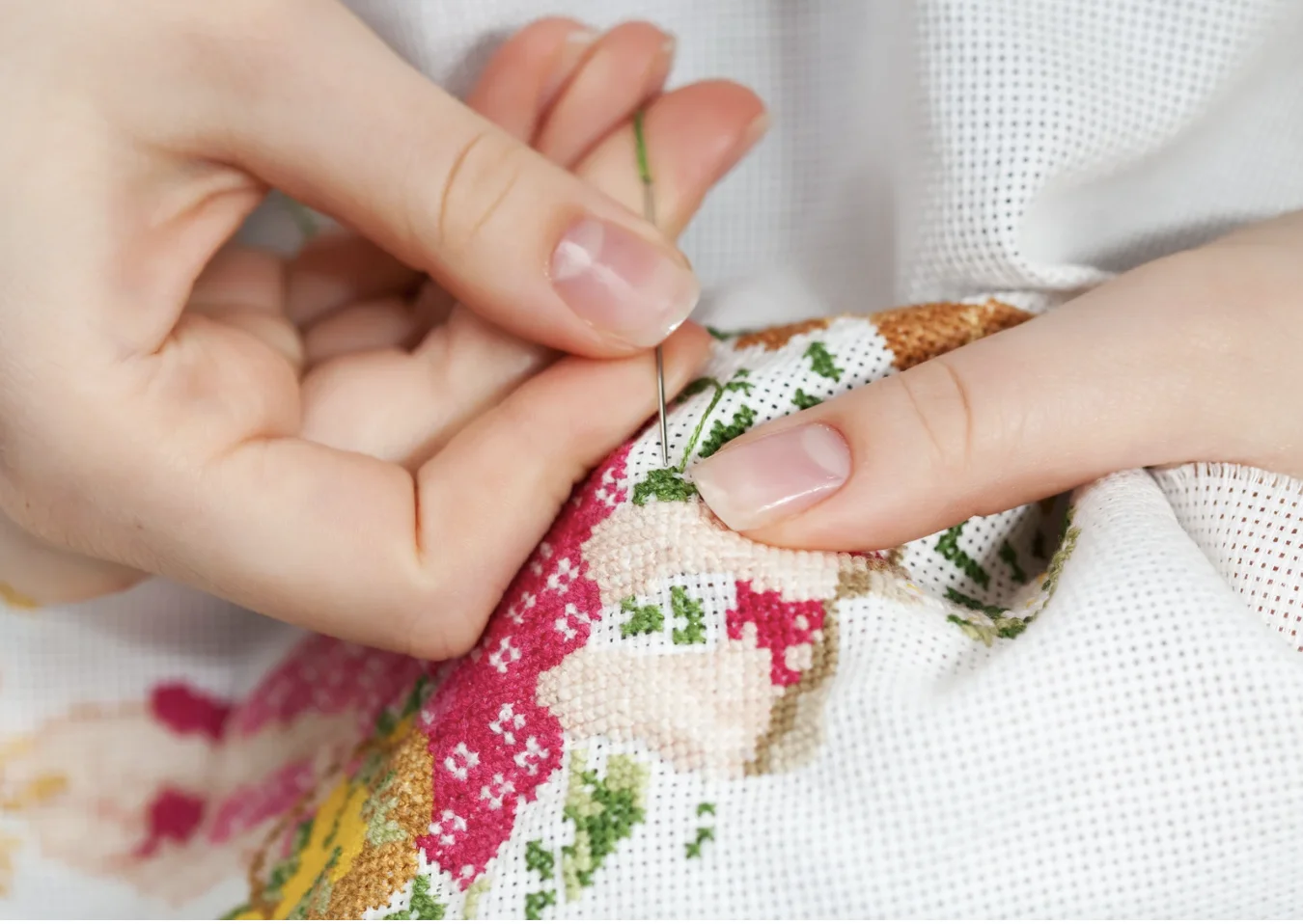 Broderie traditionnelle à Madère