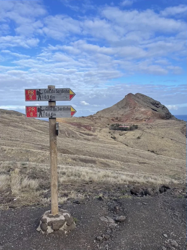 Randonnée PR8 à Madère le long de la côte : Ponta do Saõ Lourenço