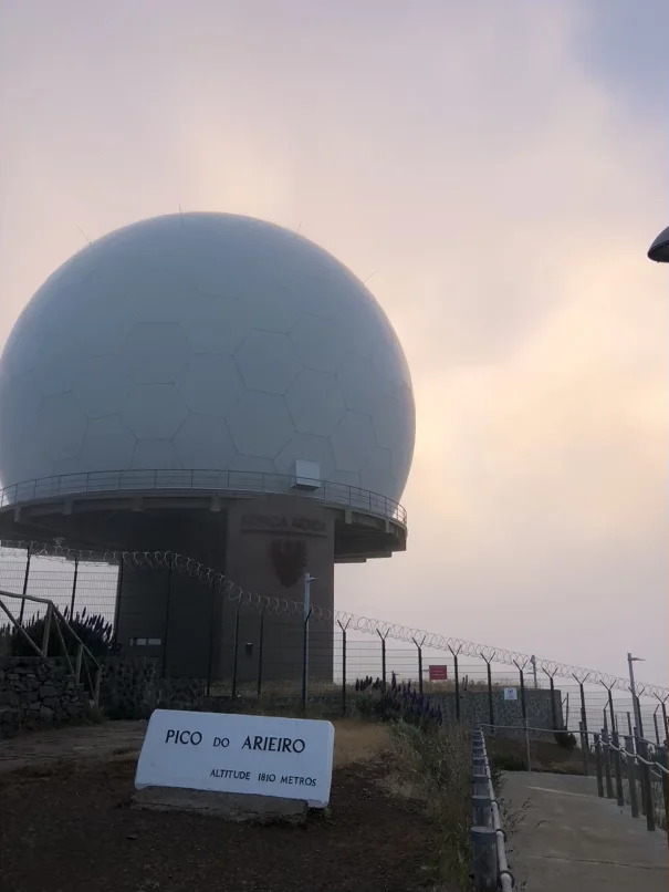 Lever du soleil à Pico Ruivo à Madère (crédit : Boutin Ysilis)
